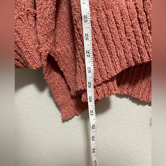 She + Skye Oversized Buttons Coral Cardigan Sweater NWT - Picture 10 of 11